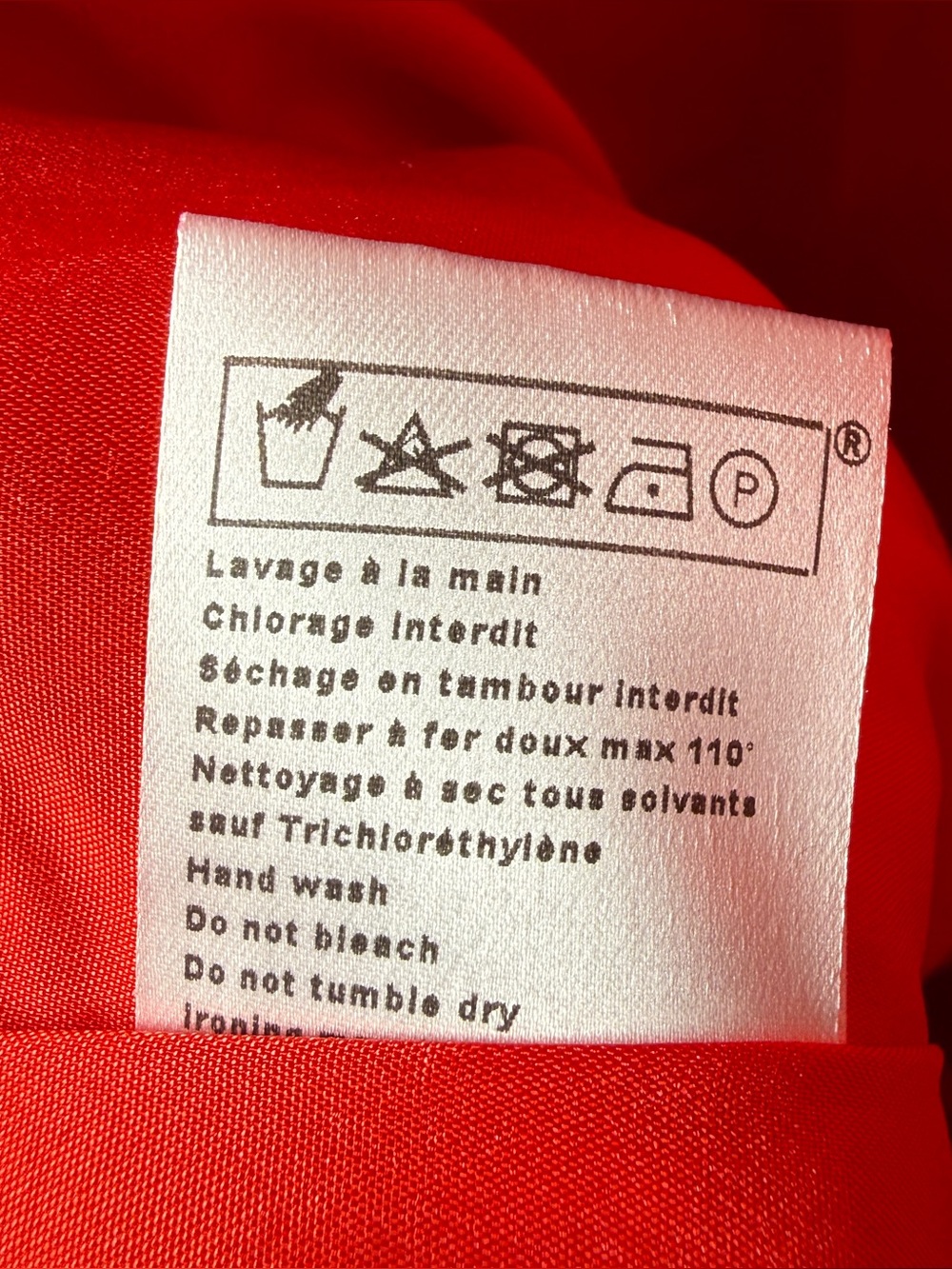 Maje Paris Red Crepe Tulip Mini Skirt Size US 8 | French Girl Parisian Designer - Picture 7 of 10